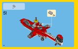 Notice / Instructions de Montage - LEGO - Creator - 31047 - L'avion à hélices: Page 36