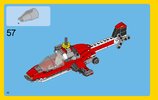 Notice / Instructions de Montage - LEGO - Creator - 31047 - L'avion à hélices: Page 42