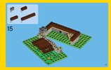 Notice / Instructions de Montage - LEGO - Creator - 31048 - La cabane du bord du lac: Page 17