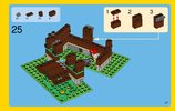 Notice / Instructions de Montage - LEGO - Creator - 31048 - La cabane du bord du lac: Page 27