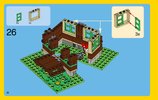 Notice / Instructions de Montage - LEGO - Creator - 31048 - La cabane du bord du lac: Page 28