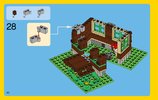 Notice / Instructions de Montage - LEGO - Creator - 31048 - La cabane du bord du lac: Page 30