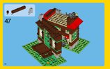 Notice / Instructions de Montage - LEGO - Creator - 31048 - La cabane du bord du lac: Page 50