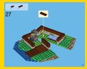 Notice / Instructions de Montage - LEGO - Creator - 31048 - La cabane du bord du lac: Page 27