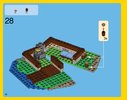 Notice / Instructions de Montage - LEGO - Creator - 31048 - La cabane du bord du lac: Page 28