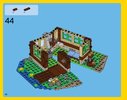 Notice / Instructions de Montage - LEGO - Creator - 31048 - La cabane du bord du lac: Page 46