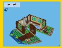 Notice / Instructions de Montage - LEGO - Creator - 31048 - La cabane du bord du lac: Page 49