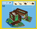 Notice / Instructions de Montage - LEGO - Creator - 31048 - La cabane du bord du lac: Page 55