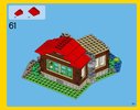 Notice / Instructions de Montage - LEGO - Creator - 31048 - La cabane du bord du lac: Page 63