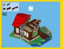 Notice / Instructions de Montage - LEGO - Creator - 31048 - La cabane du bord du lac: Page 64