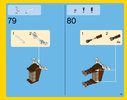 Notice / Instructions de Montage - LEGO - Creator - 31048 - La cabane du bord du lac: Page 79