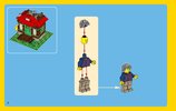 Notice / Instructions de Montage - LEGO - Creator - 31048 - La cabane du bord du lac: Page 2