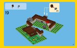 Notice / Instructions de Montage - LEGO - Creator - 31048 - La cabane du bord du lac: Page 21