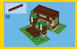 Notice / Instructions de Montage - LEGO - Creator - 31048 - La cabane du bord du lac: Page 37