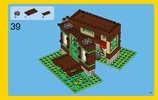 Notice / Instructions de Montage - LEGO - Creator - 31048 - La cabane du bord du lac: Page 41