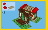 Notice / Instructions de Montage - LEGO - Creator - 31048 - La cabane du bord du lac: Page 44