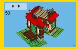 Notice / Instructions de Montage - LEGO - Creator - 31048 - La cabane du bord du lac: Page 53