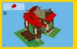 Notice / Instructions de Montage - LEGO - Creator - 31048 - La cabane du bord du lac: Page 54