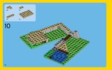 Notice / Instructions de Montage - LEGO - Creator - 31048 - La cabane du bord du lac: Page 12