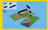 Notice / Instructions de Montage - LEGO - Creator - 31048 - La cabane du bord du lac: Page 15