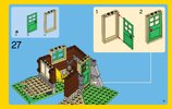 Notice / Instructions de Montage - LEGO - Creator - 31048 - La cabane du bord du lac: Page 31