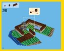 Notice / Instructions de Montage - LEGO - Creator - 31048 - La cabane du bord du lac: Page 26