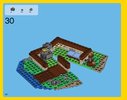 Notice / Instructions de Montage - LEGO - Creator - 31048 - La cabane du bord du lac: Page 30