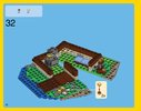 Notice / Instructions de Montage - LEGO - Creator - 31048 - La cabane du bord du lac: Page 32