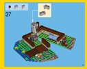 Notice / Instructions de Montage - LEGO - Creator - 31048 - La cabane du bord du lac: Page 37