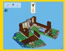 Notice / Instructions de Montage - LEGO - Creator - 31048 - La cabane du bord du lac: Page 43