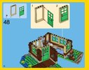 Notice / Instructions de Montage - LEGO - Creator - 31048 - La cabane du bord du lac: Page 50