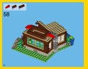 Notice / Instructions de Montage - LEGO - Creator - 31048 - La cabane du bord du lac: Page 60