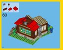 Notice / Instructions de Montage - LEGO - Creator - 31048 - La cabane du bord du lac: Page 62