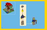 Notice / Instructions de Montage - LEGO - Creator - 31048 - La cabane du bord du lac: Page 2