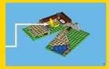 Notice / Instructions de Montage - LEGO - Creator - 31048 - La cabane du bord du lac: Page 19