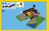 Notice / Instructions de Montage - LEGO - Creator - 31048 - La cabane du bord du lac: Page 22