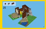 Notice / Instructions de Montage - LEGO - Creator - 31048 - La cabane du bord du lac: Page 29