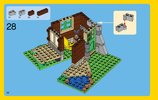 Notice / Instructions de Montage - LEGO - Creator - 31048 - La cabane du bord du lac: Page 32