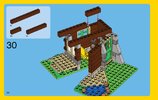 Notice / Instructions de Montage - LEGO - Creator - 31048 - La cabane du bord du lac: Page 34