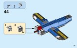 Notice / Instructions de Montage - LEGO - Creator - 31049 - L'hélicoptère à double rotor: Page 33