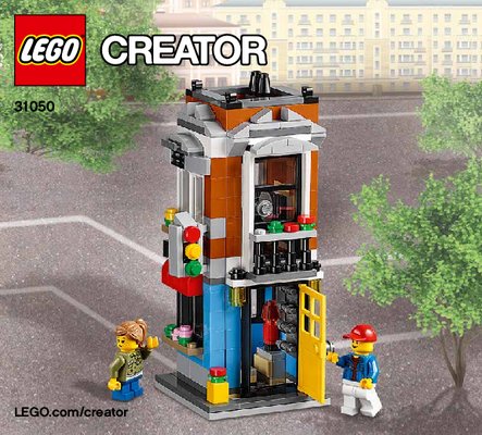 Notice / Instructions de Montage - LEGO - Creator - 31050 - Le comptoir "Deli": Page 1