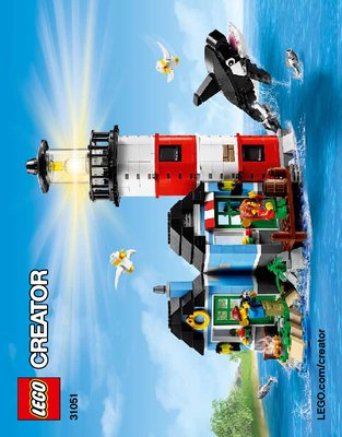 Notice / Instructions de Montage - LEGO - Creator - 31051 - Le phare: Page 1