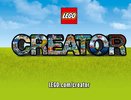 Notice / Instructions de Montage - LEGO - Creator - 31052 - Le camping-car: Page 275