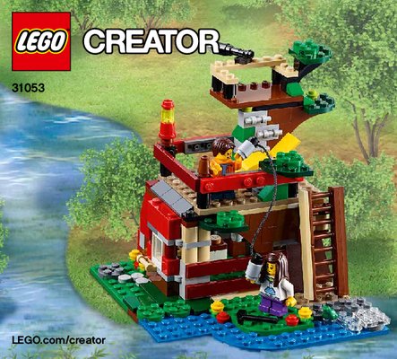 Notice / Instructions de Montage - LEGO - Creator - 31053 - Les aventures dans la cabane dans l'arbre: Page 1