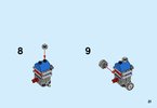 Notice / Instructions de Montage - LEGO - Creator - 31054 - Le train express bleu: Page 21