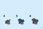 Notice / Instructions de Montage - LEGO - Creator - 31054 - Le train express bleu: Page 3