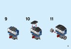 Notice / Instructions de Montage - LEGO - Creator - 31054 - Le train express bleu: Page 5