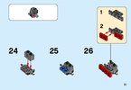 Notice / Instructions de Montage - LEGO - Creator - 31054 - Le train express bleu: Page 11