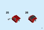 Notice / Instructions de Montage - LEGO - Creator - 31055 - Le bolide rouge: Page 17