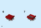 Notice / Instructions de Montage - LEGO - Creator - 31055 - Le bolide rouge: Page 24